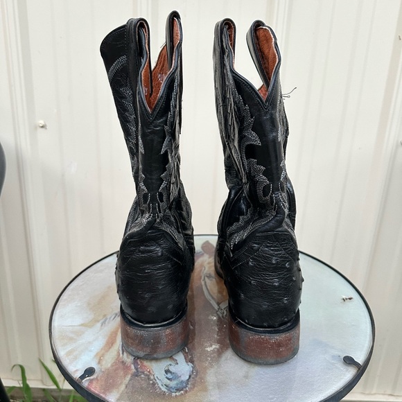 Women’s Dan Post Ostrich Boots - Picture 4 of 7